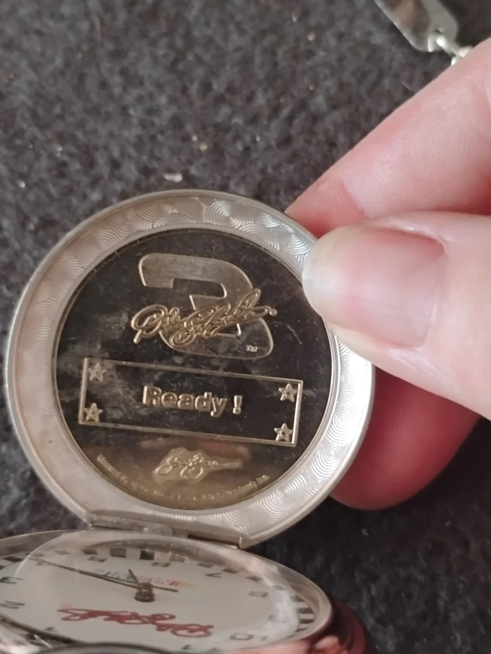 Gold Pocket Watch Pendant Dale Erhart